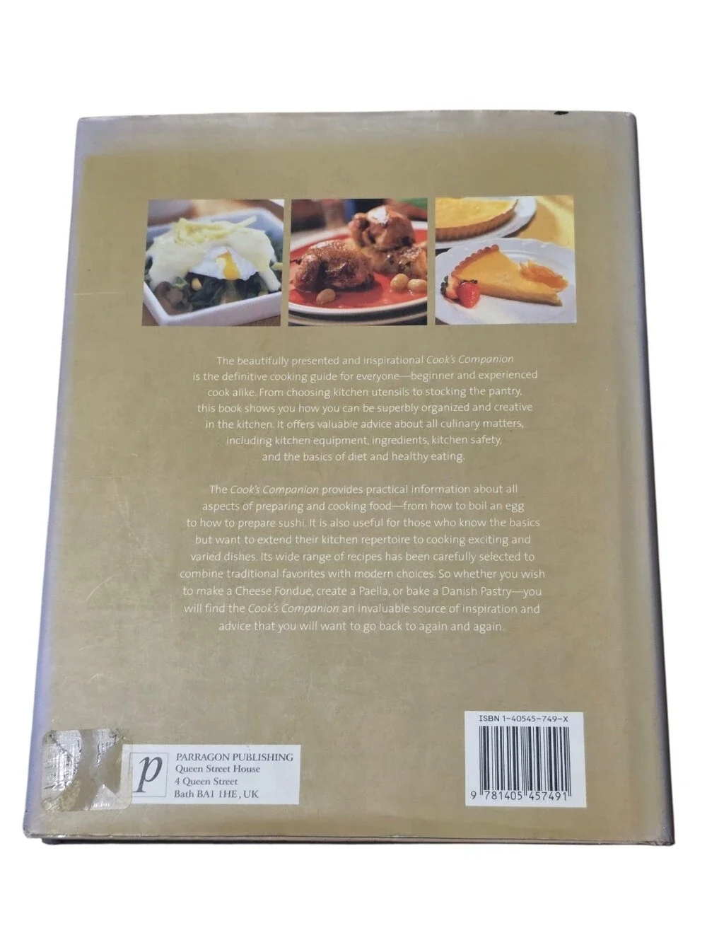 The Cook's Companion Vintage Cookbook Hardcover Book With Jacket 2006 Edition